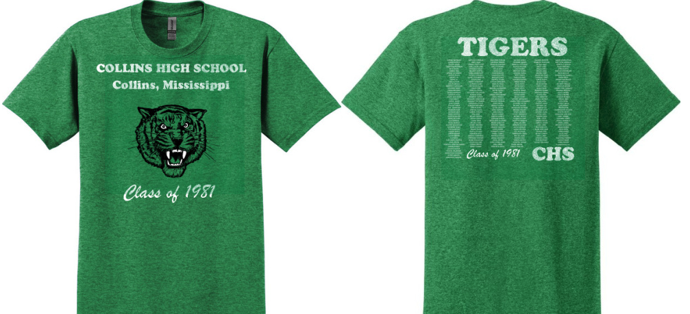 CHS Class of 81 commemorative T-shirt